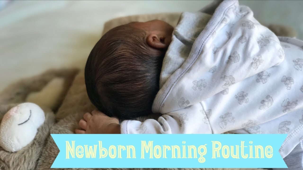 NEWBORN MORNING ROUTINE | FIRST TIME MOM