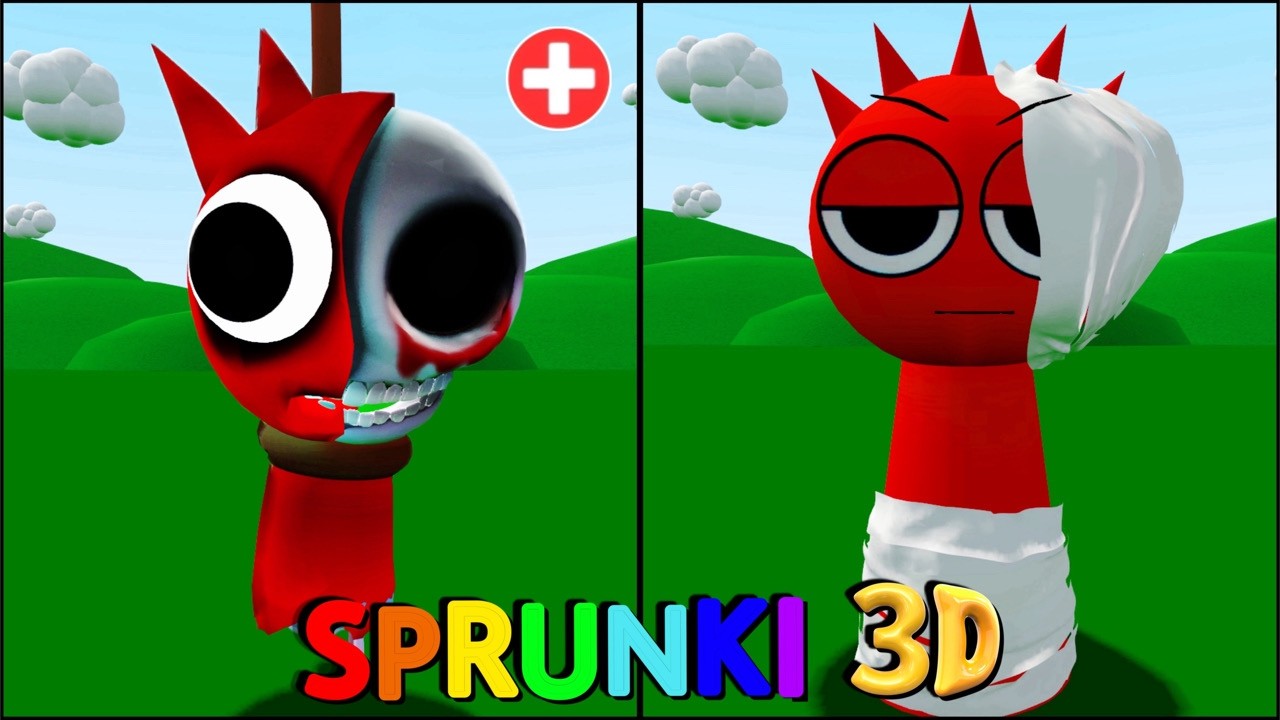 ENCUENTRO A TODOS LOS SPRUNKI 3D Y LOS CURAMOS