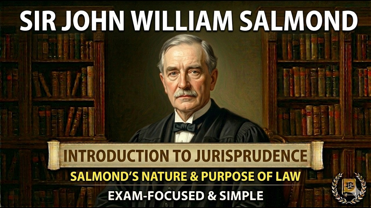 Introduction to Jurisprudence &ndash; Salmond | College Tutor Law