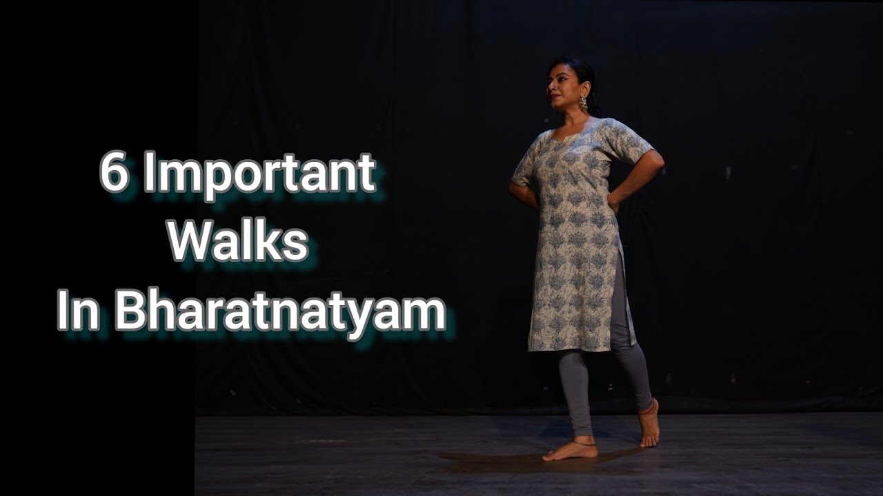 Graceful Walk In Bharatnatyam | Walking in Bharatnatyam | Lesson No 100| Learn Bharatnatyam Online