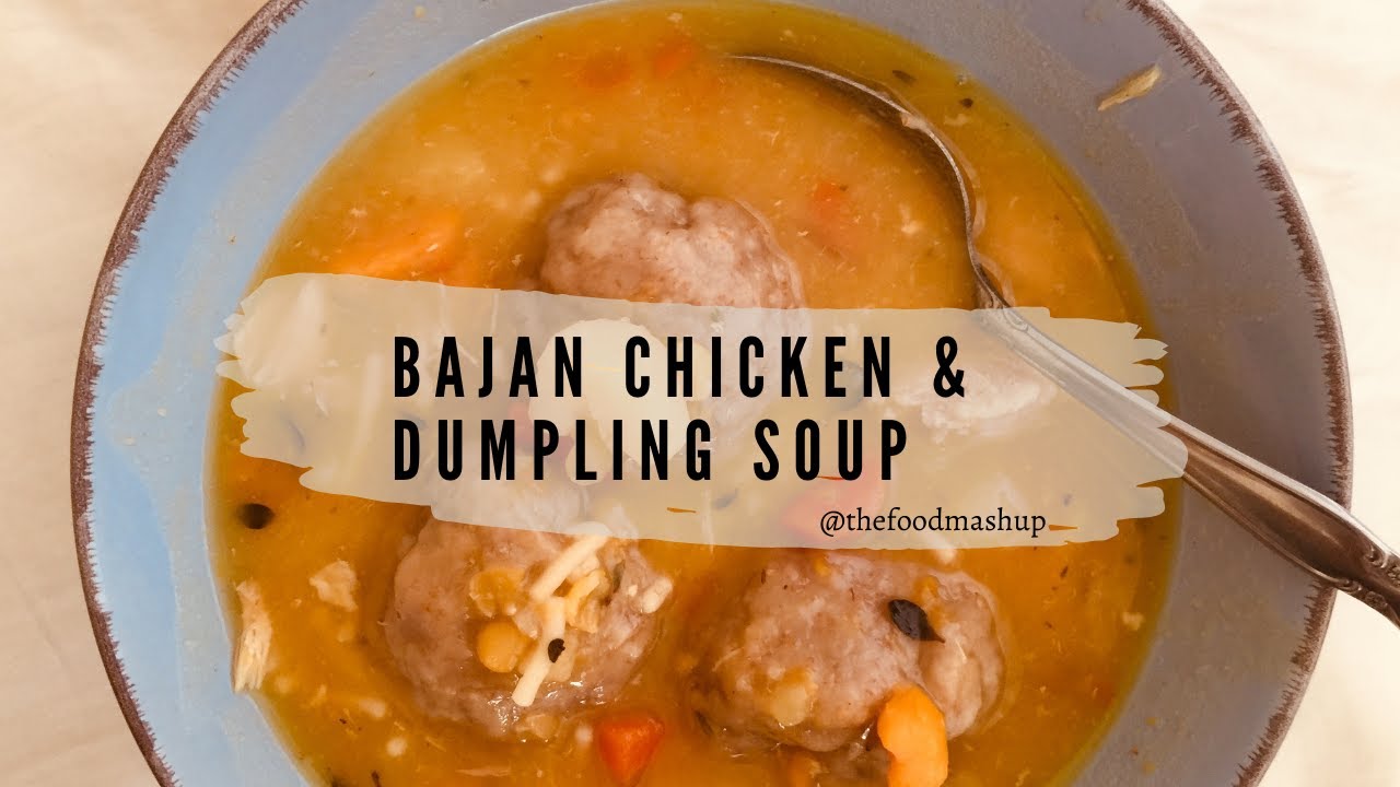 HOW TO MAKE EASY BAJAN CHICKEN AND DUMPLING SOUP | RECIPE | TASTE OF BARBADOS | @THEFOODMASHUP