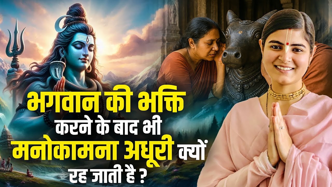 भगवान की भक्ति करने के बाद भी मनोकामना अधूरी क्यों रह जाती है? देवी चित्रलेखा जी