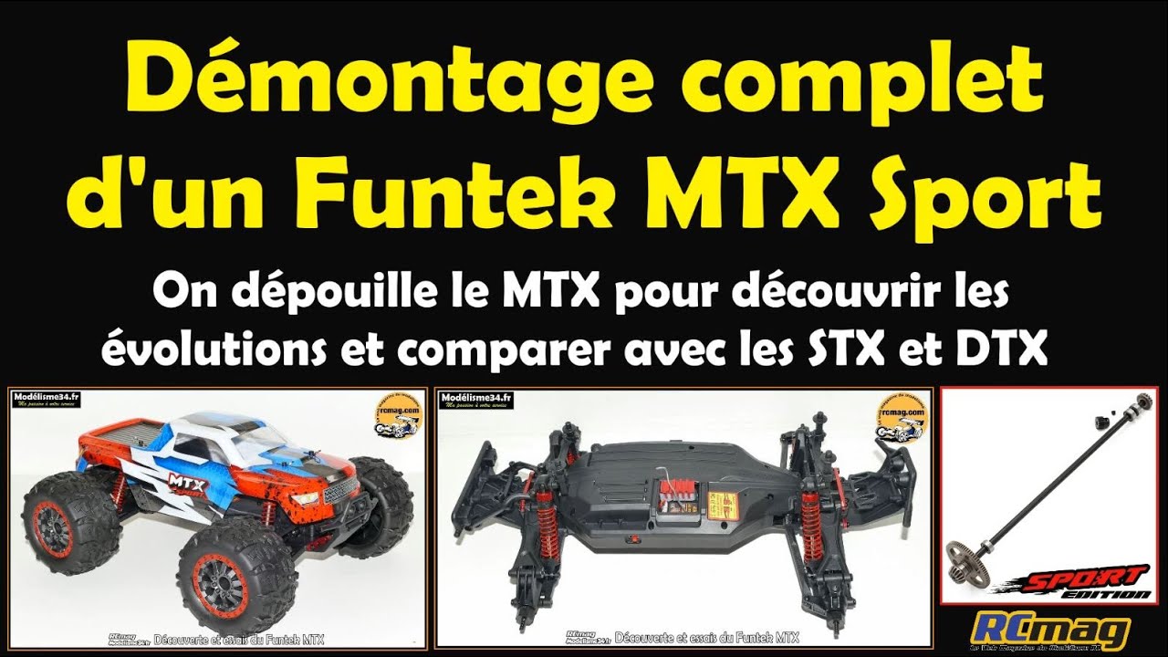 Démontage complet d'un Funtek MTX et comparaison avec les versions STX et DTX