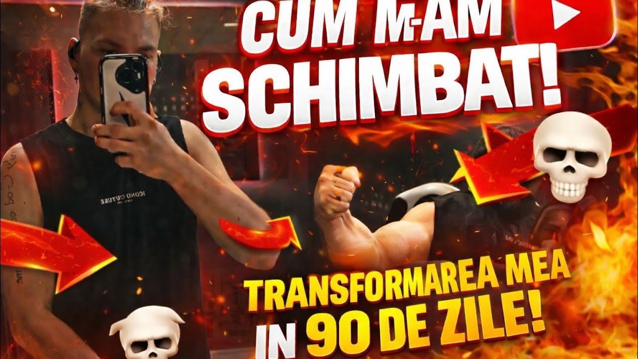 Transformare fitness REALĂ! ( fără filtre) 