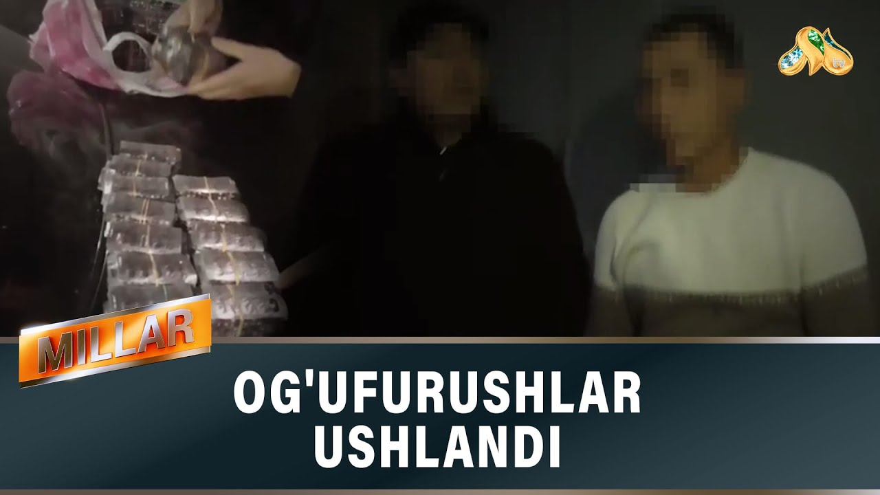 Og'ufurushlar ushlandi 