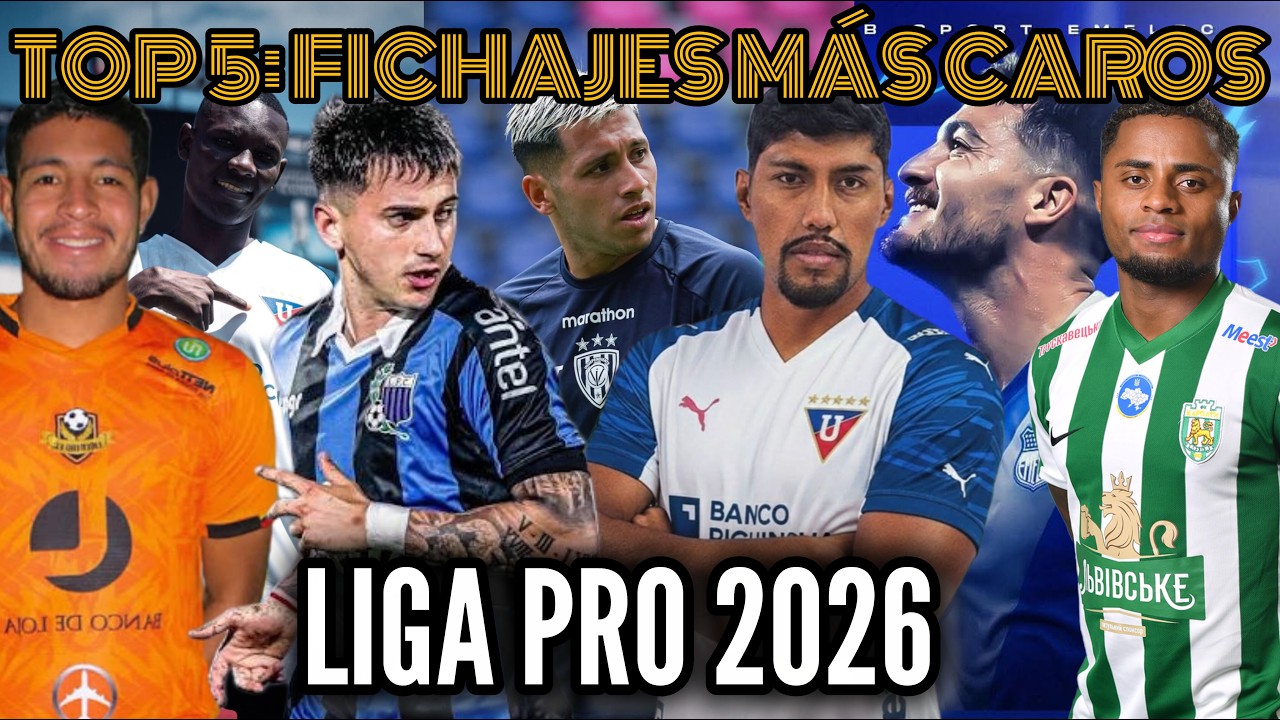 TOP 5: FICHAJES MÁS CAROS DE LA LIGA PRO 2026