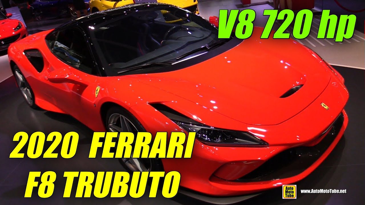 2020 Ferrari F8 Tributo Walkaround - Exterior Interior Tour - 2019 Dubai Motor Show