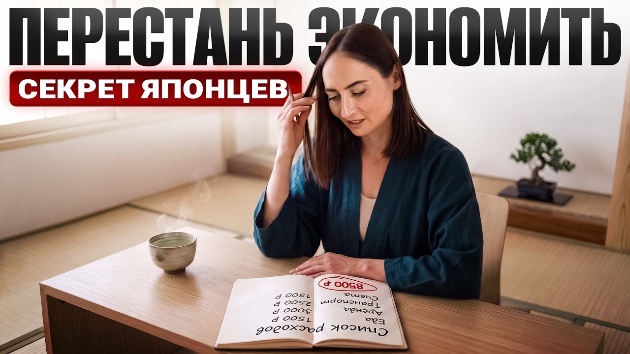Куда на САМОМ ДЕЛЕ уходят деньги? 10 простых японских привычек для порядка в кошельке и доме
