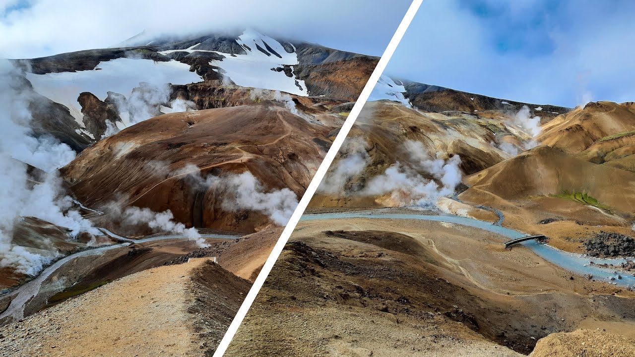Hveradalir Hot Springs / Kerlingarfjöll + Route to Ásgarður