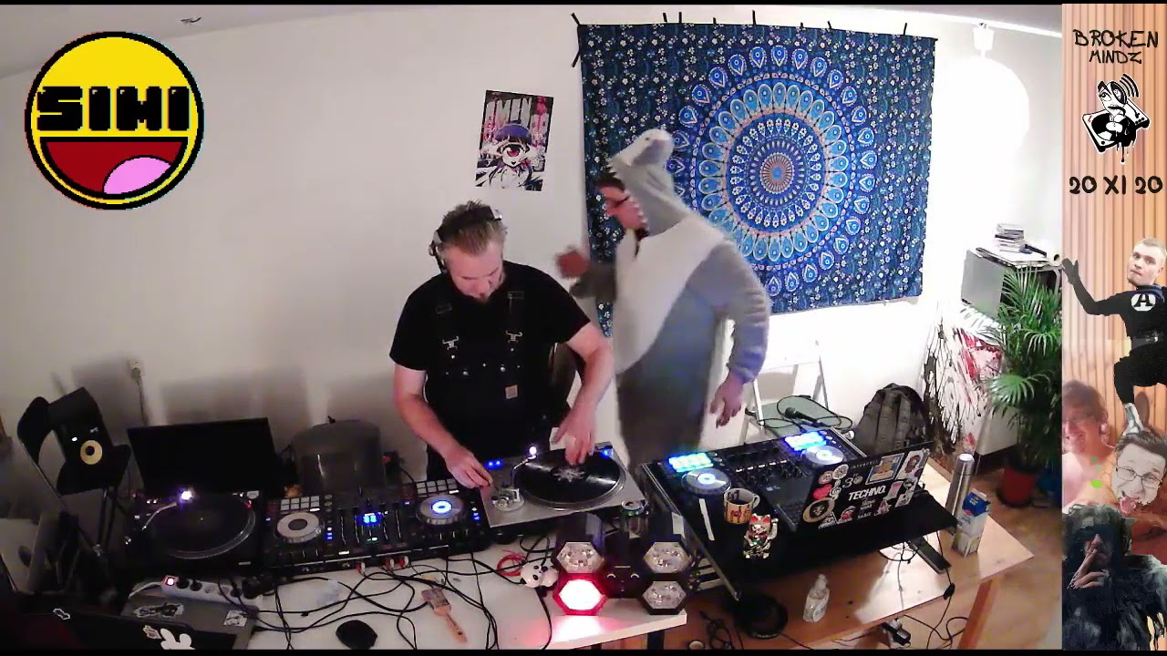 Broken Mindz Stream feat. Simi + Napinaki + Sid [Eudetek/Farma SS/Acid Punx]