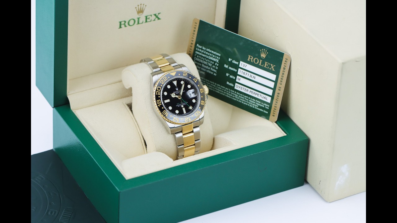 Rolex GMT-Master II 116713LN | Bi-Metal | 2008 | Box & Papers | &pound;8,250