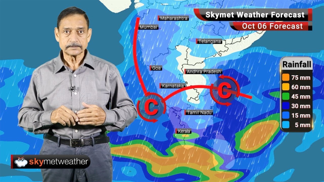 Weather Forecast Oct 06: Monsoon Withdrawal to Commence soon, Intense Weather over South Peninsula