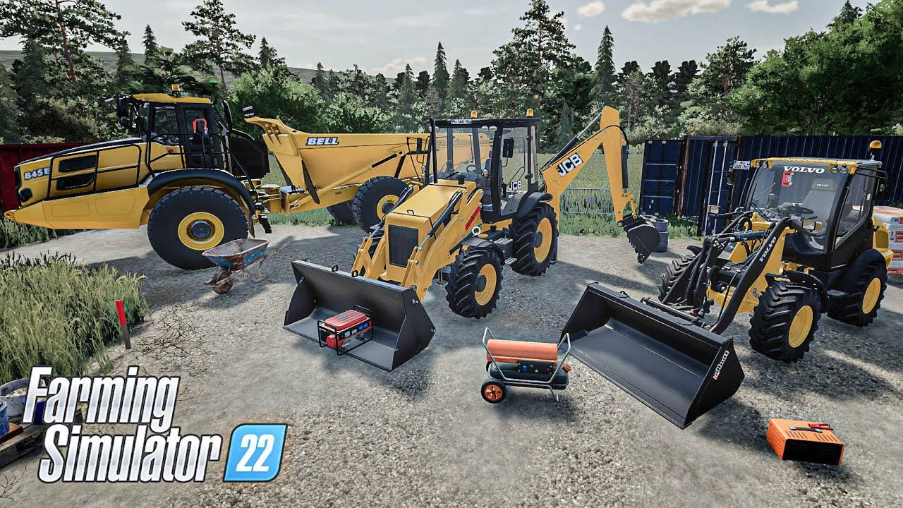 [FS22] TOP 3 des meilleurs mods travaux public RP #1