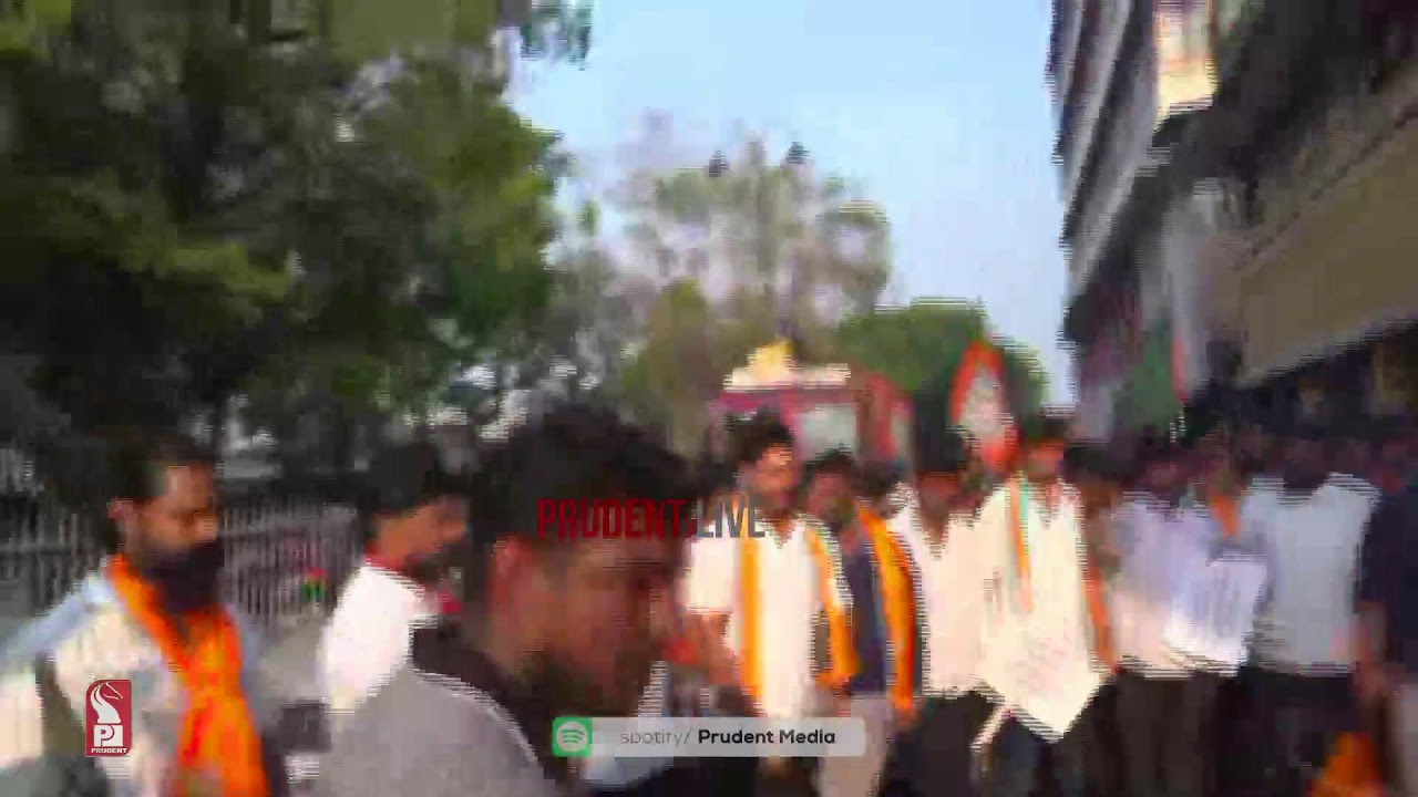 BJP Yuva Morcha Protest | Live | Prudent | 210226