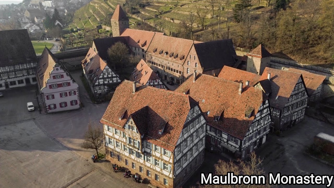 Maulbronn Monastery is from the 12th century and a UNESCO World Heritage Site, Germany