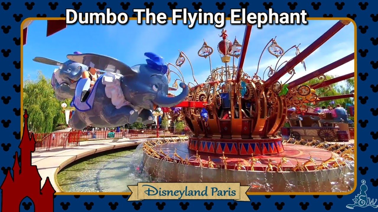 [Disneyland Paris] On-ride Dumbo The Flying Elephant