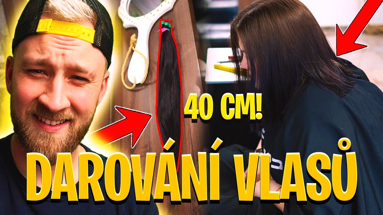 POMÁHÁME DOBRÉ VĚCI! FANYNKA DAROVALA 40 CM VLASŮ! | Kellwiin