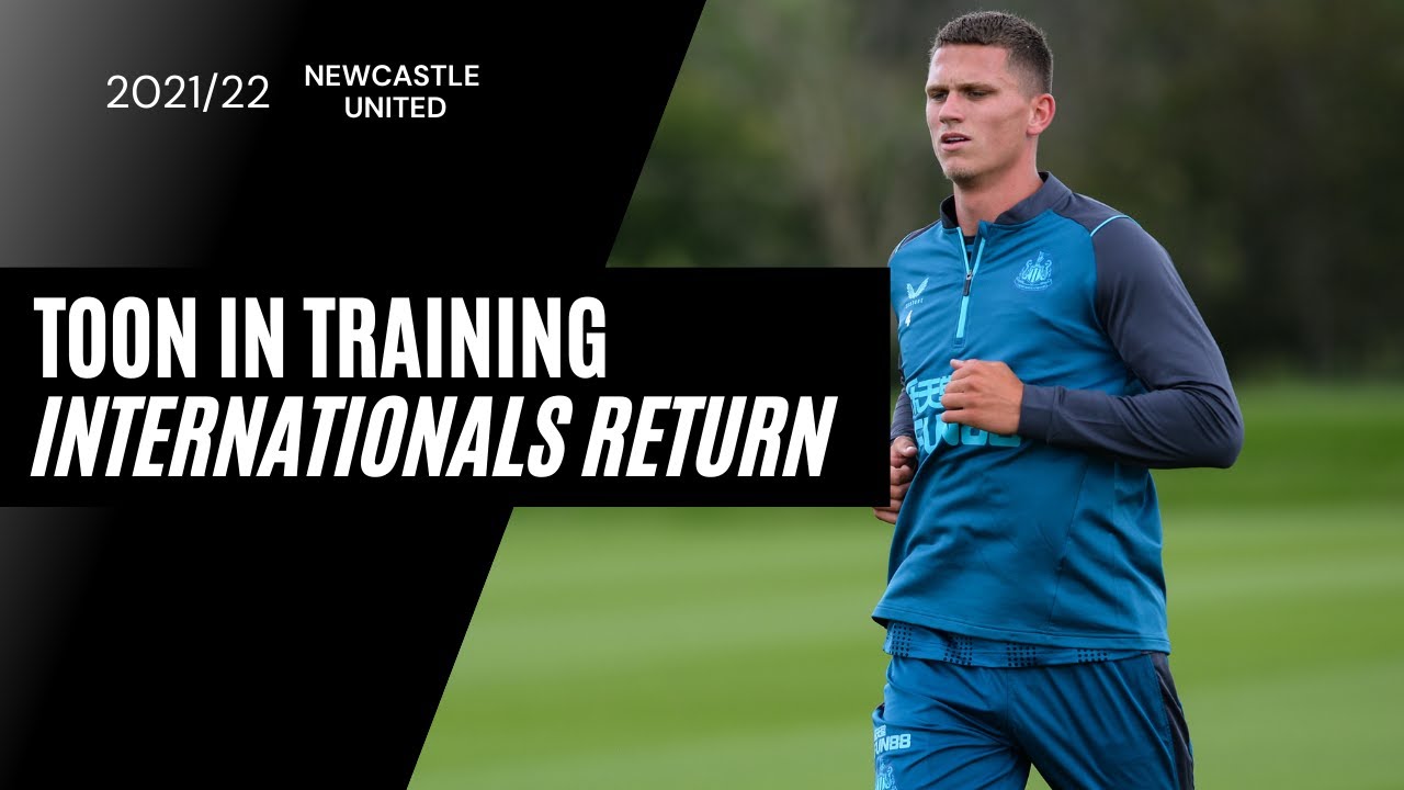 TOON IN TRAINING | Sven Botman and Nick Pope get to work!