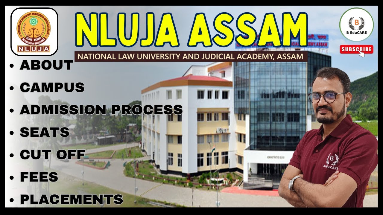 All About NLUJA ASSAM | Seats, Cut Off, Campus, Fees & Placements #nlu #clat #assam