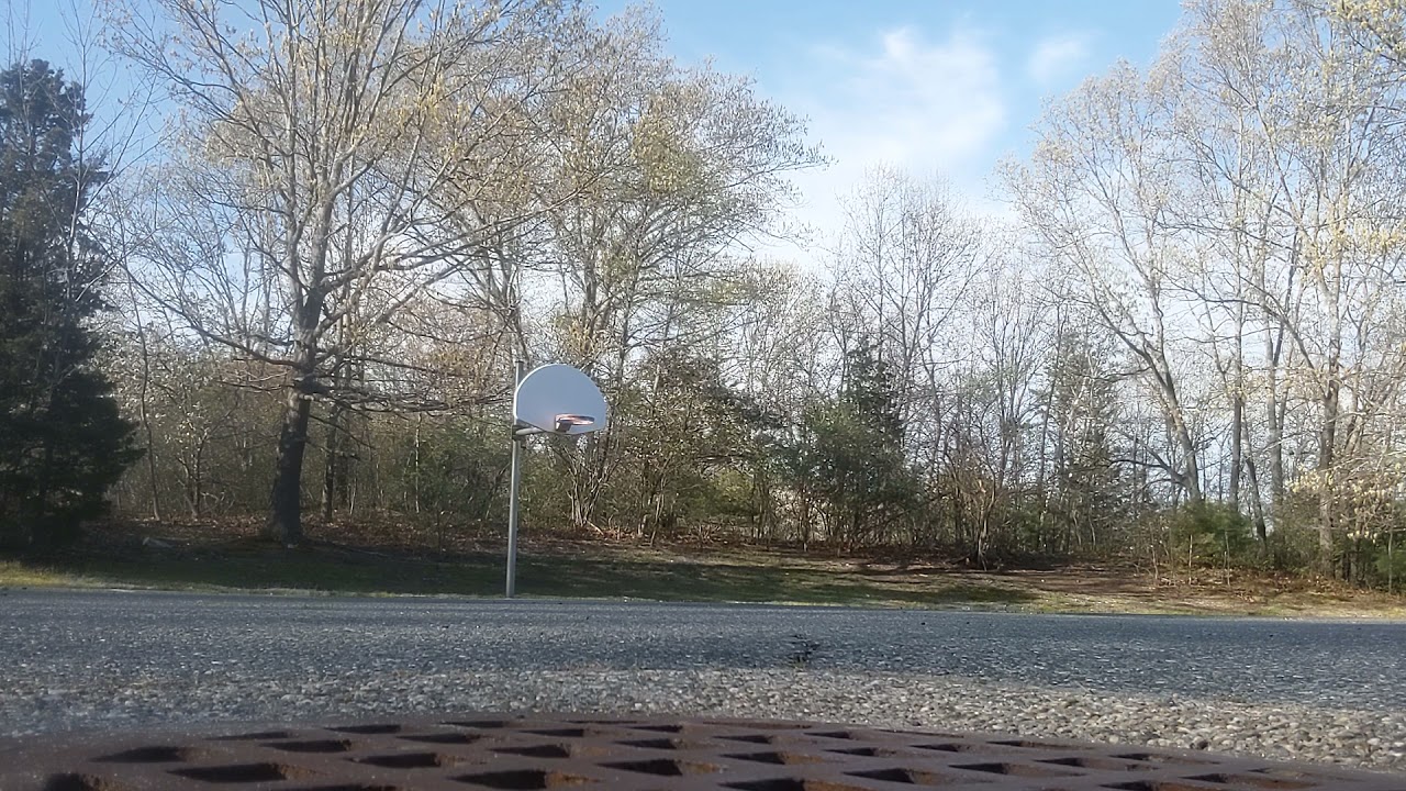 Midlife Crisis with a new BMX bike.  The raddest bunny hop you'll ever see.