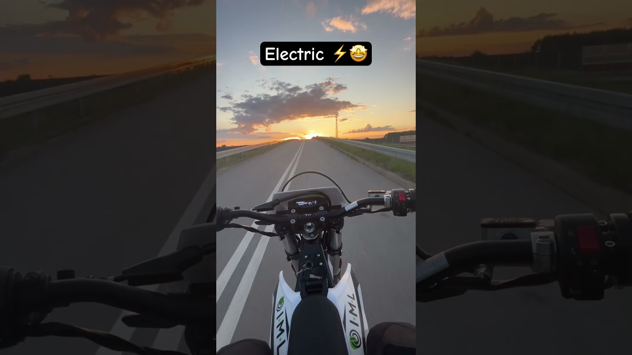 Elektryczny cross z homologacją 🤩👀 