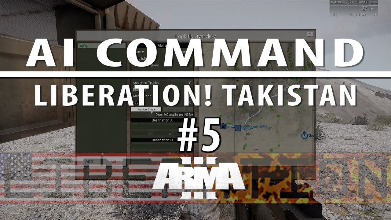 Liberation campaign ep 5 [Singleplayer, AI command with voice]