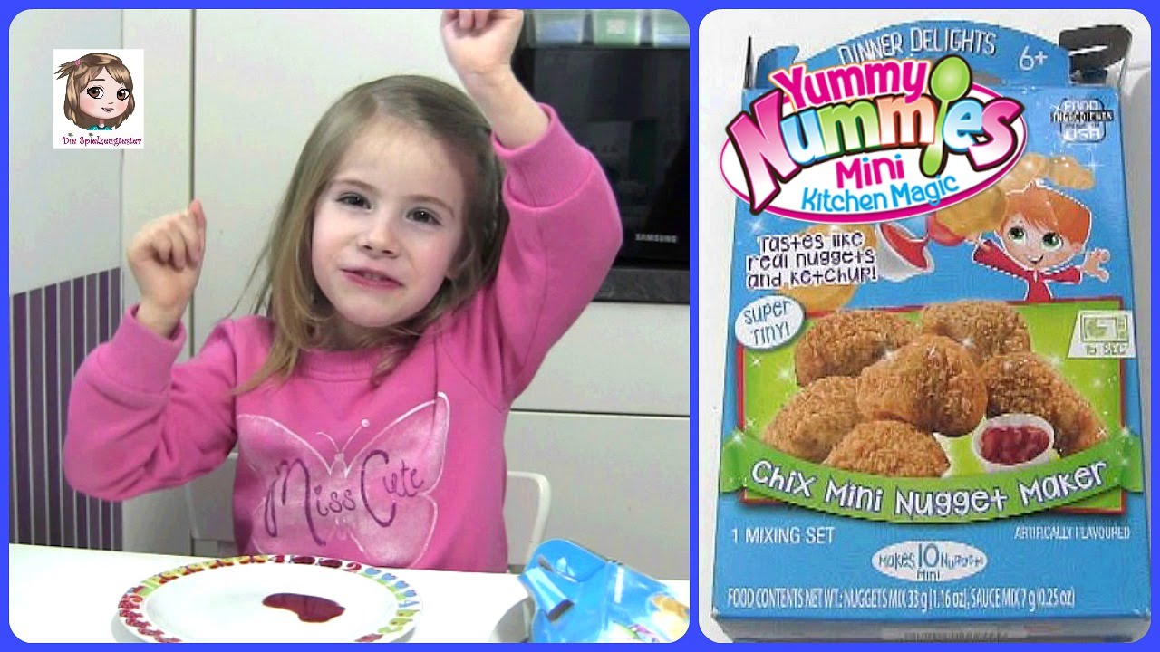 Yummy Nummies Chicken Nuggets & Ketchup Maker | Mini Kitchen Magic für Kinder