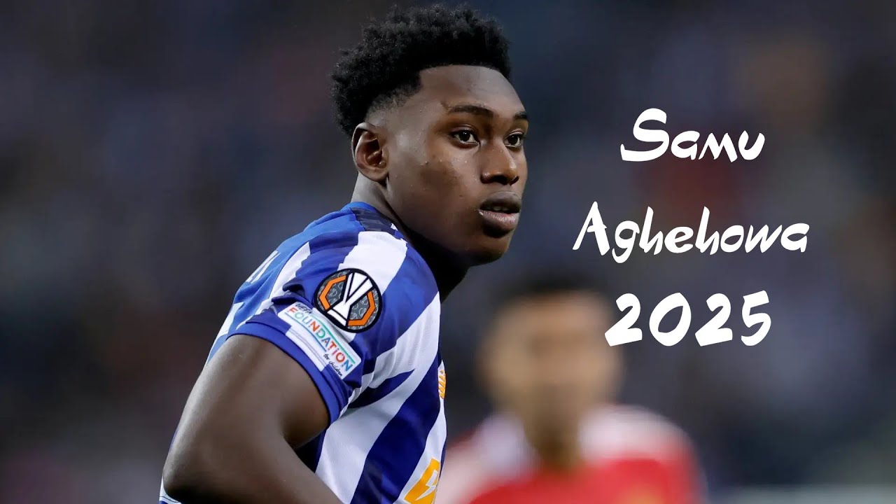 🔵⚪ Samu Aghehowa Highlights 🇪🇸 | ⚡ FC Porto 🏆 | ⚽ Dominant Striker Skills & Goals 2025 🚀🔥