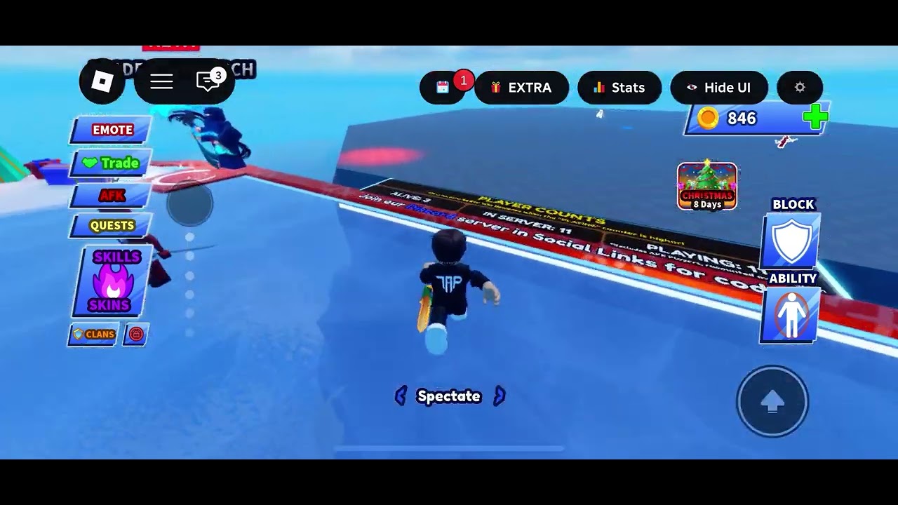 My first blade ball video 
