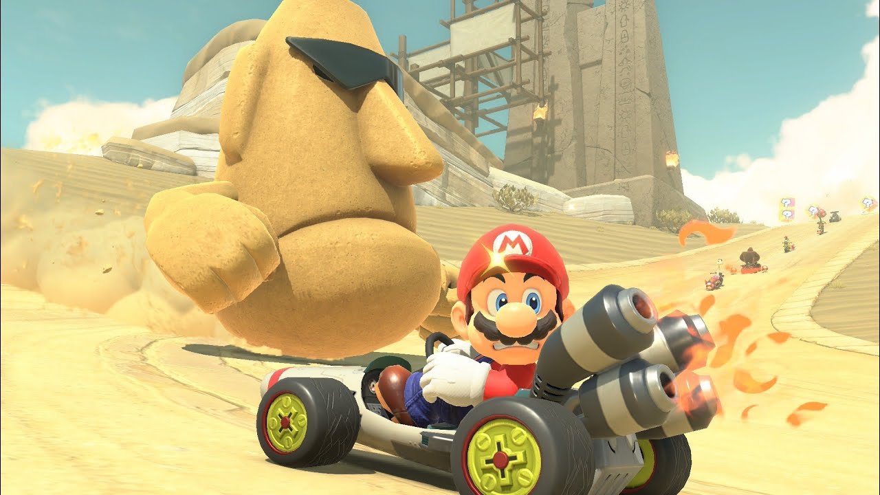 Mario Kart World DS Desert Hills Gameplay