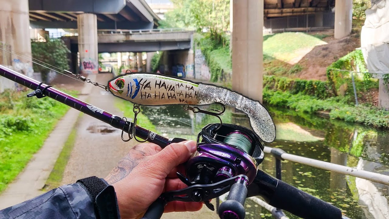 Catching Pike on CUSTOM Lures - Urban Pike Fishing