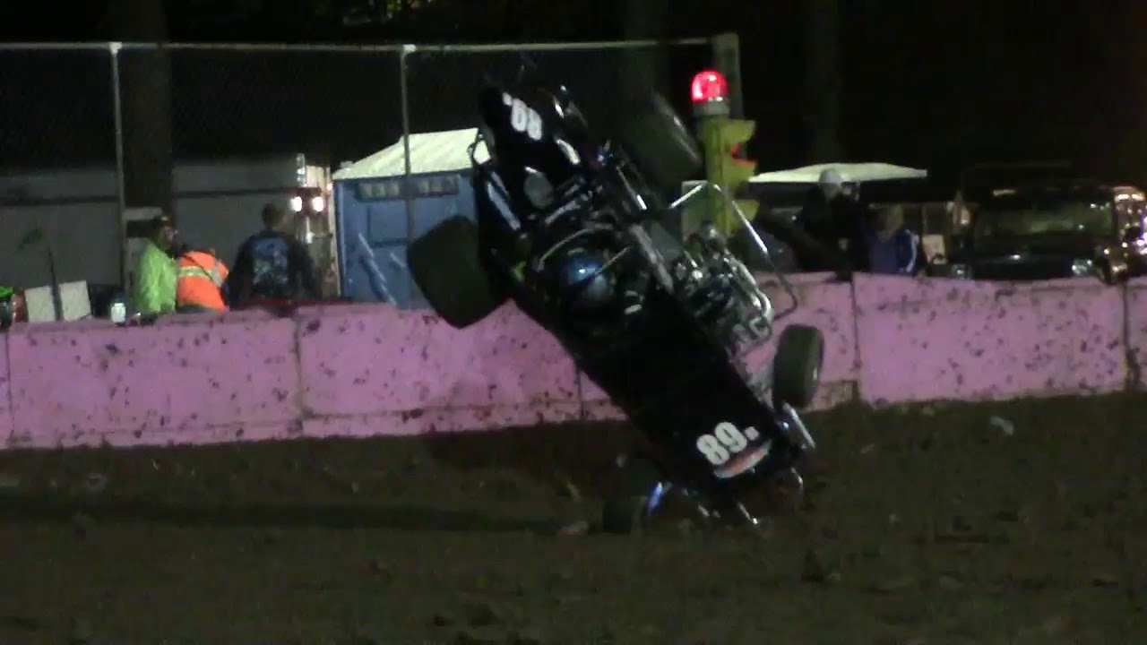 Linda's Speedway 2017 Thrills and Spills Flips Crashes