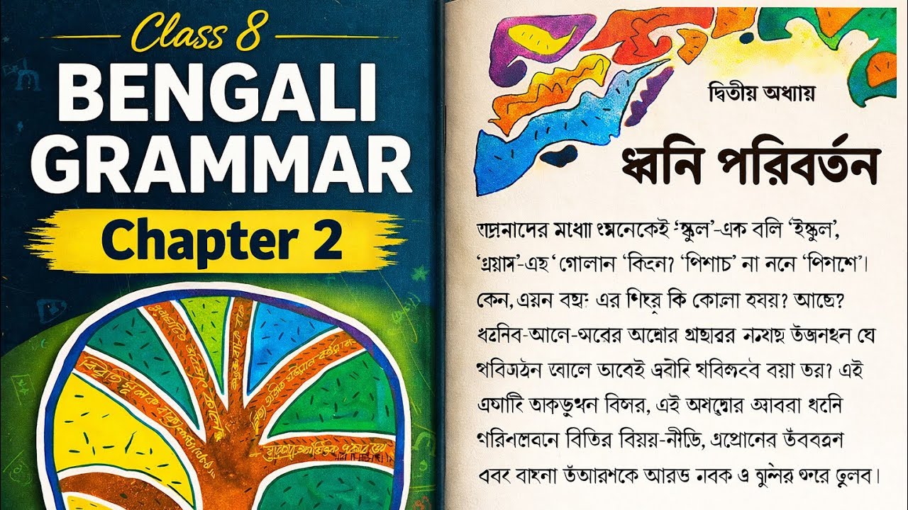 Изменения в произношении | Грамматика бенгальского языка, 8 класс, глава 2 |