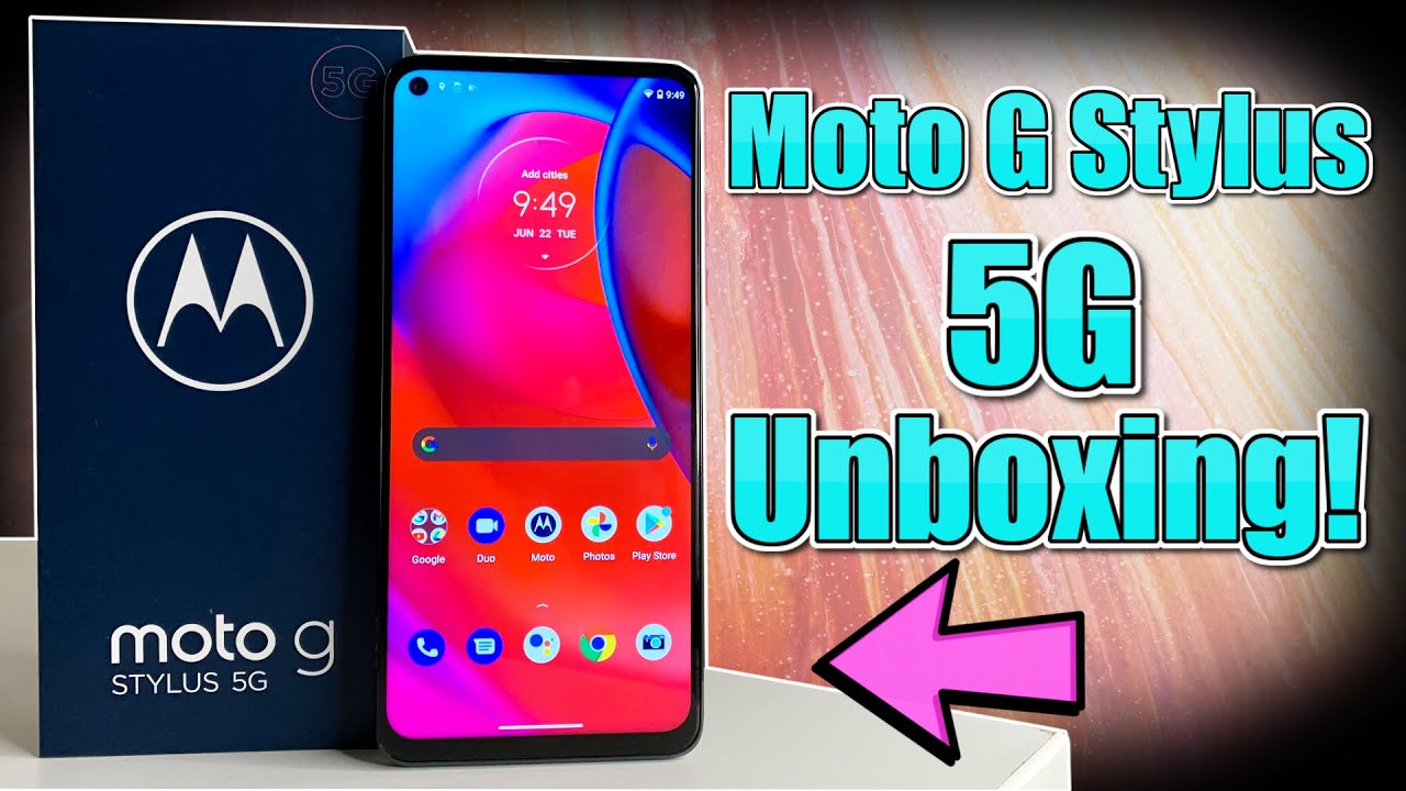 Moto G Stylus 5G Unboxing & First Impressions!