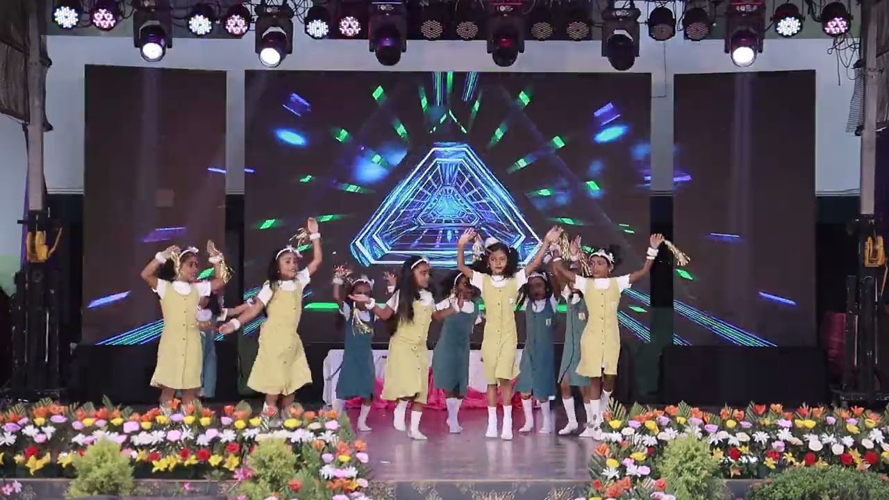 Poonthura Canossa nursery annual day 2026 Action dance