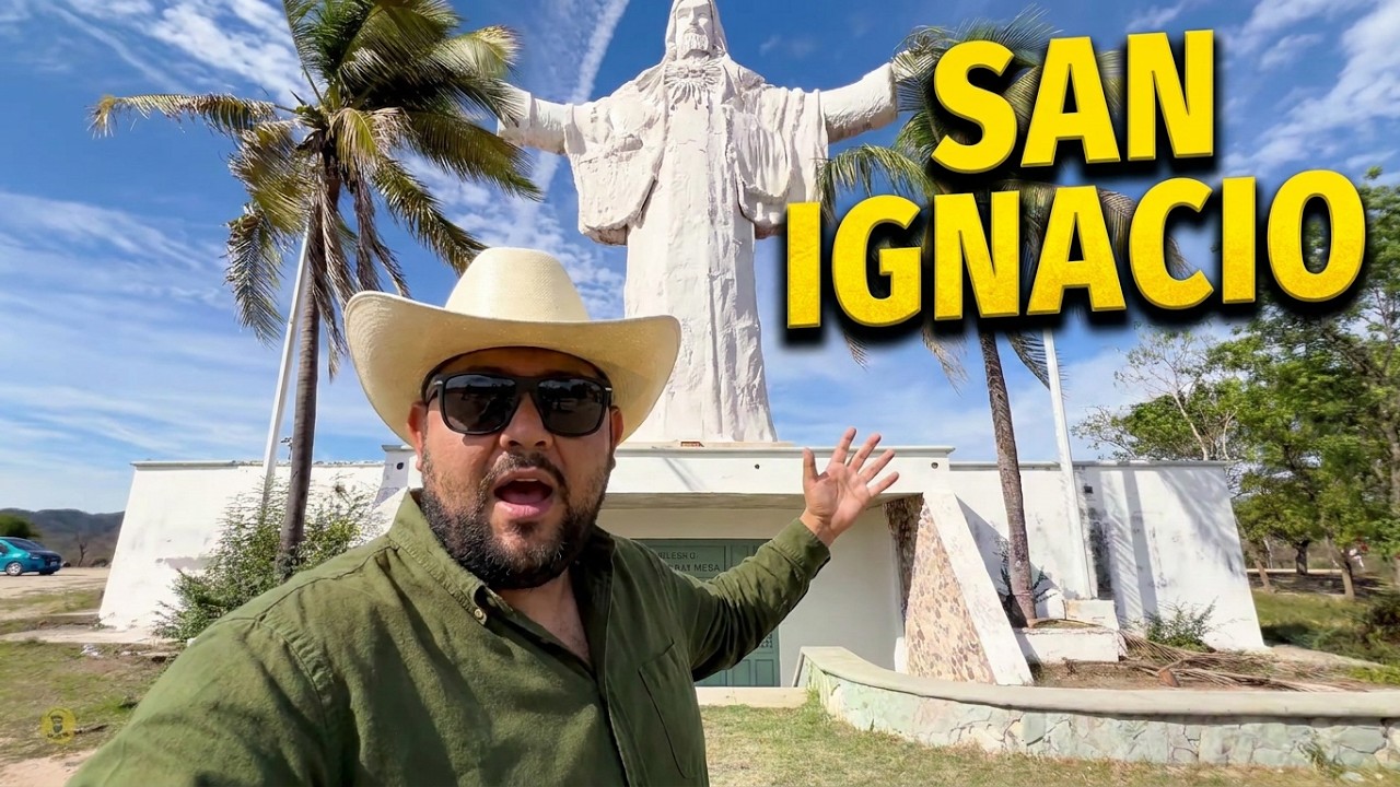 Muchos creen que este Cristo está en Brasil… pero está en San Ignacio, Sinaloa 🇲🇽