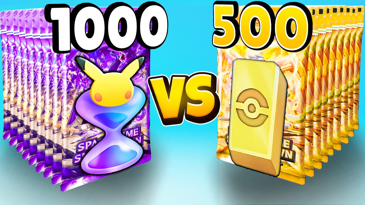 1000 HourGlass против 500 Gold в Pokemon Pocket!