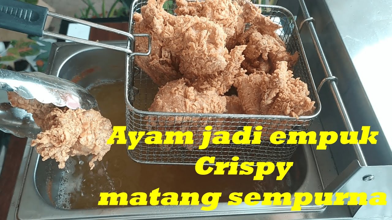 COBA CARA INI ‼️AYAM FRIED CHICKEN JADI EMPUK, CRISPY DAN MATANG SEMPURNA