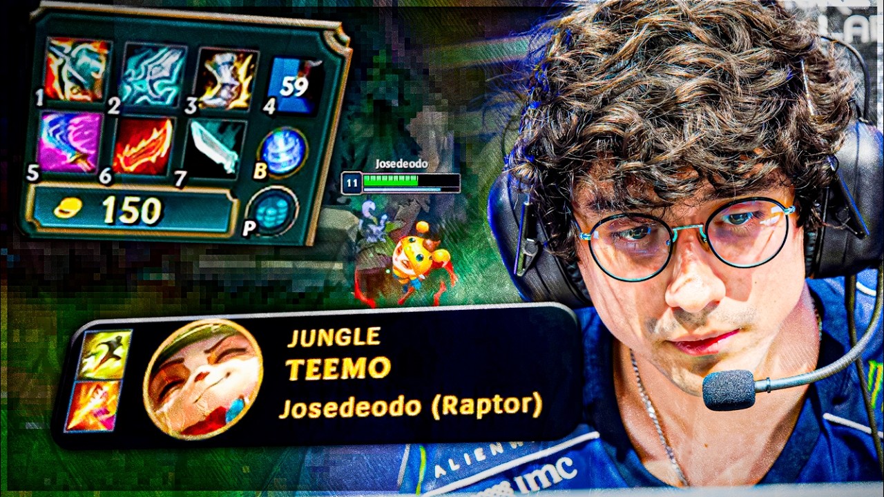 SACO TEEMO JUNGL FULL AD DE MANUAL ⚔️⚔️ // Josedeodo