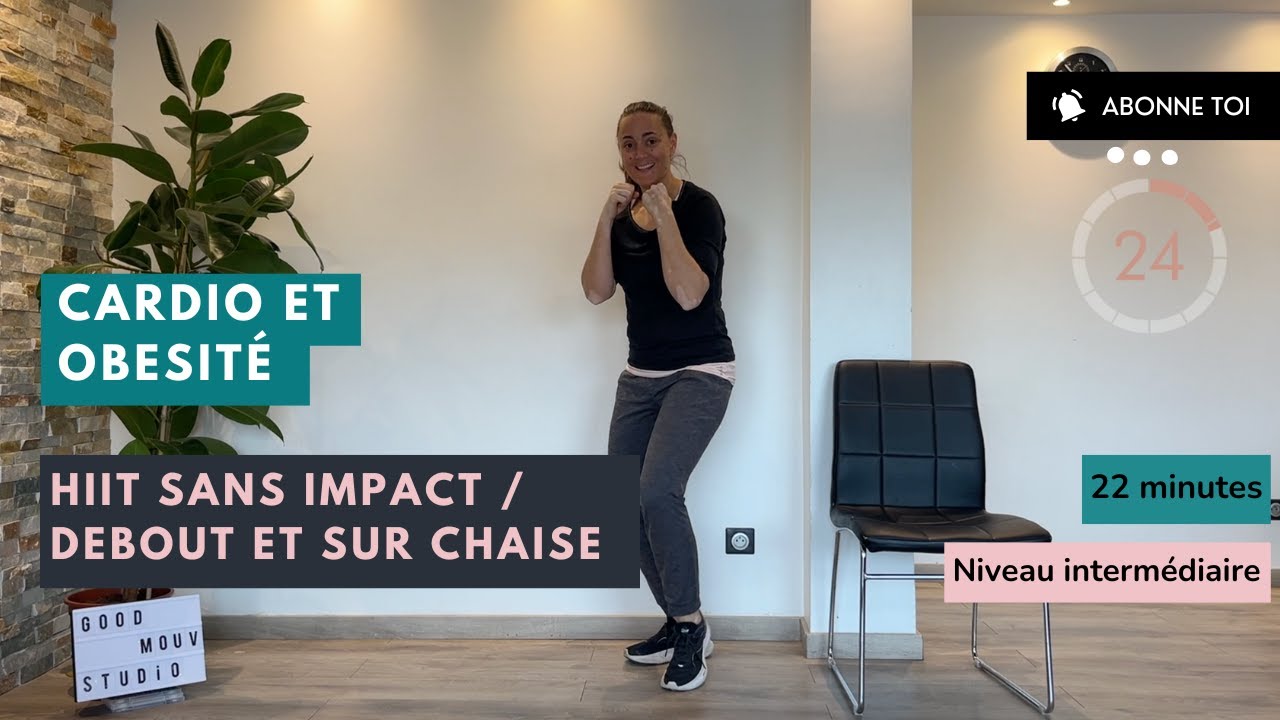 Obésité & Cardio : HIIT Adapté Sans Impact | Gym Douce pour Pathologies Articulaires
