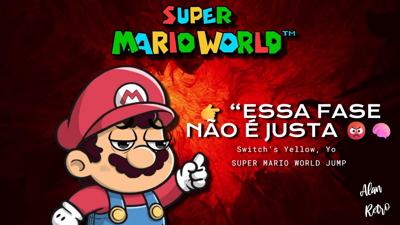 A fase mais INSANA que já joguei no Super Mario World JUMP! 💀