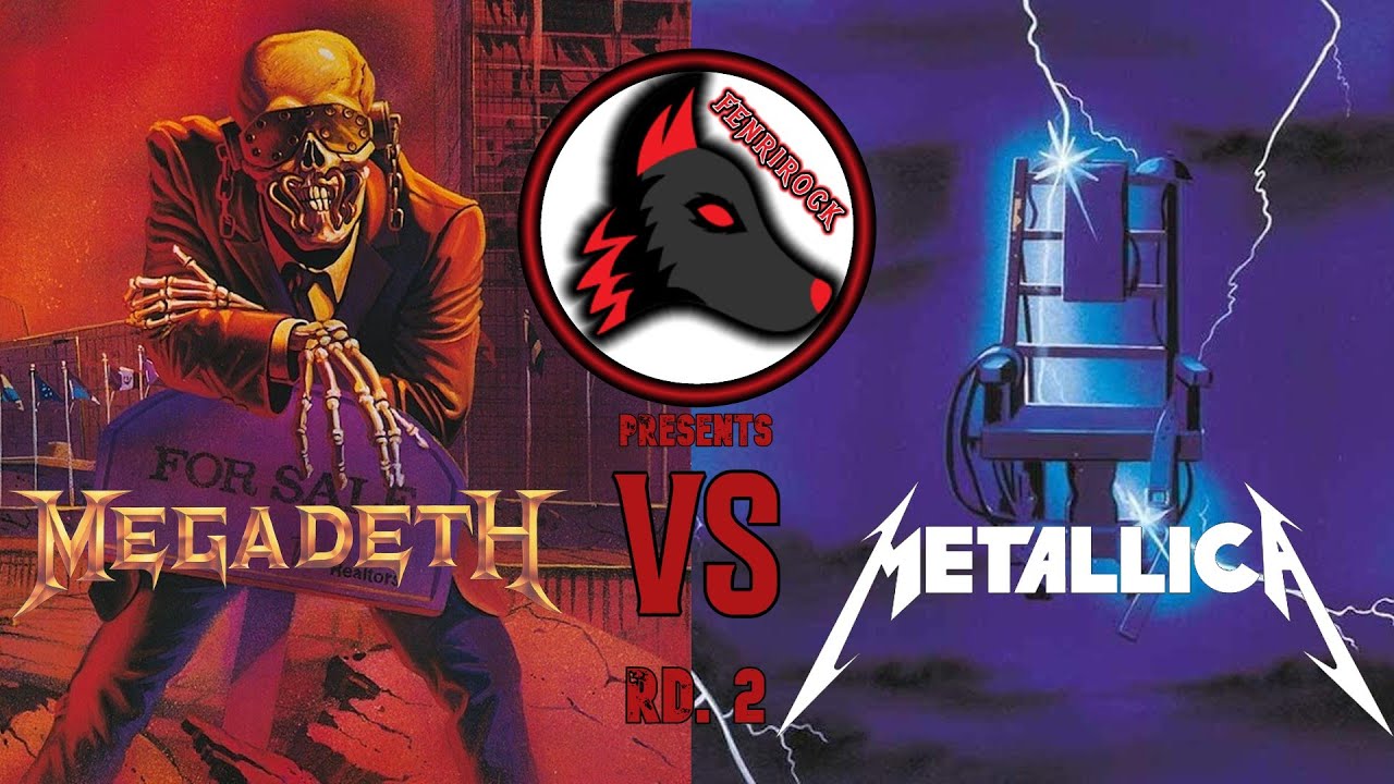 Megadeth vs Metallica Round 2: Peace Sells vs Ride the Lightning