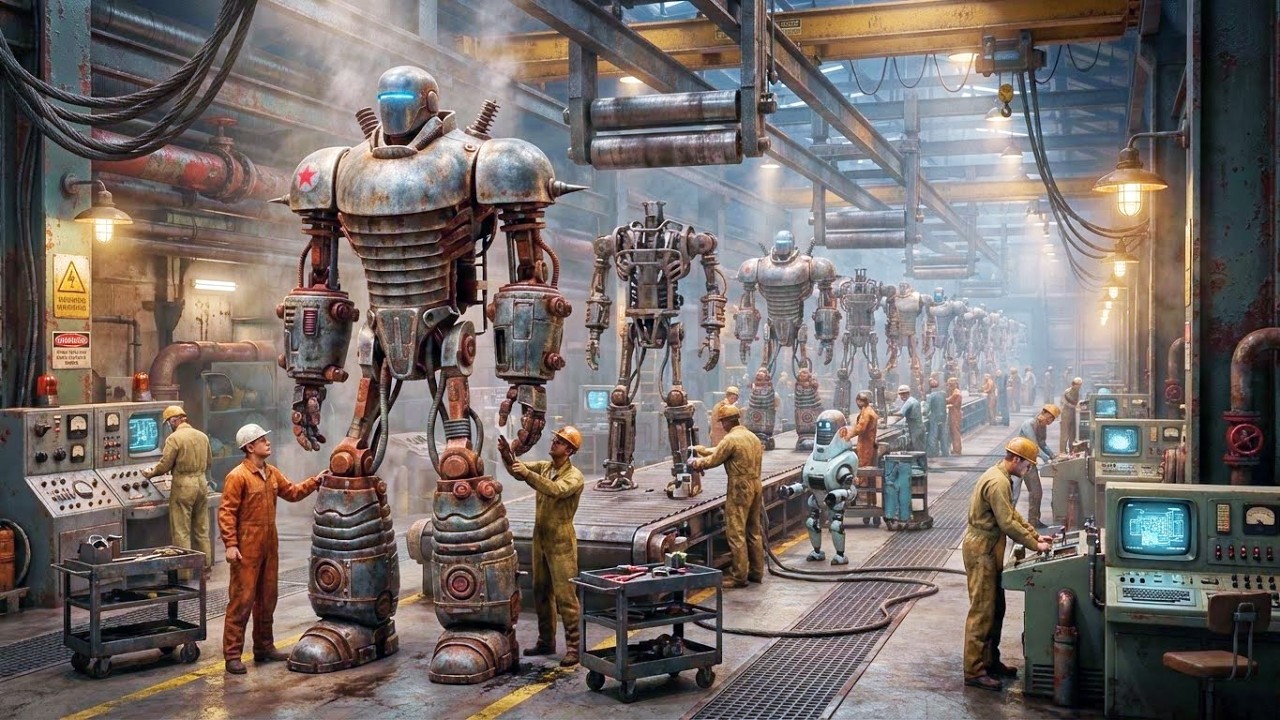 Inside the FALLOUT Liberty Prime Factory (2077): How the U.S. Army Built a Giant War Machine