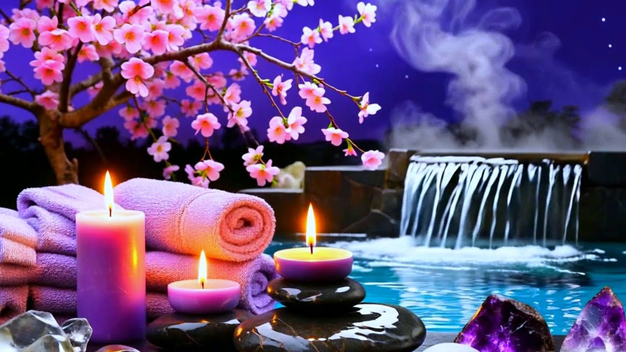 Relaxing Piano Music for Stress Relief + Water Sounds 🌿 Calming Sleep Music, Insomnia Relief, Relax