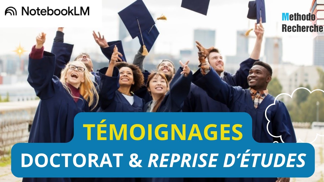 Reprendre un doctorat : Bonne idée ? Résumé-audio de 4 témoignages