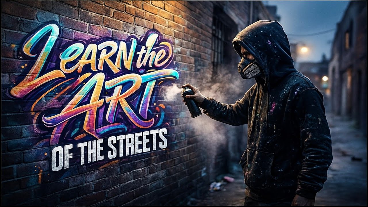 Watch This Graffiti Art Come Alive!