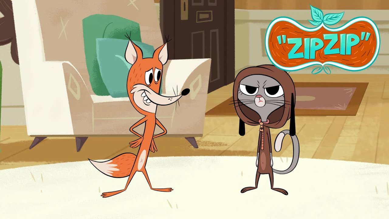 Like cats and dogs | Zip Zip English | Full Episode | S2 | Cartoon for kids
