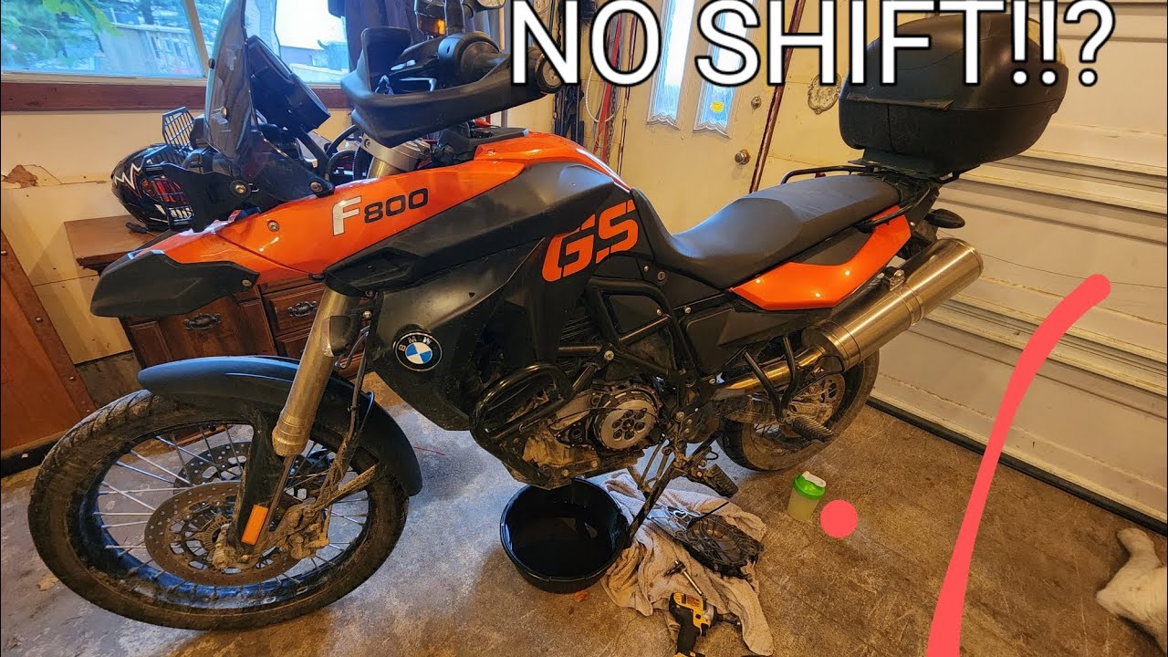 BMW F800-GS, No Shift?!! FIXED