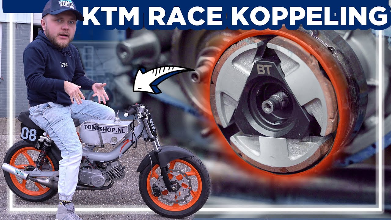 KTM Koppeling VS Originele Tomos MONTEREN op 70cc