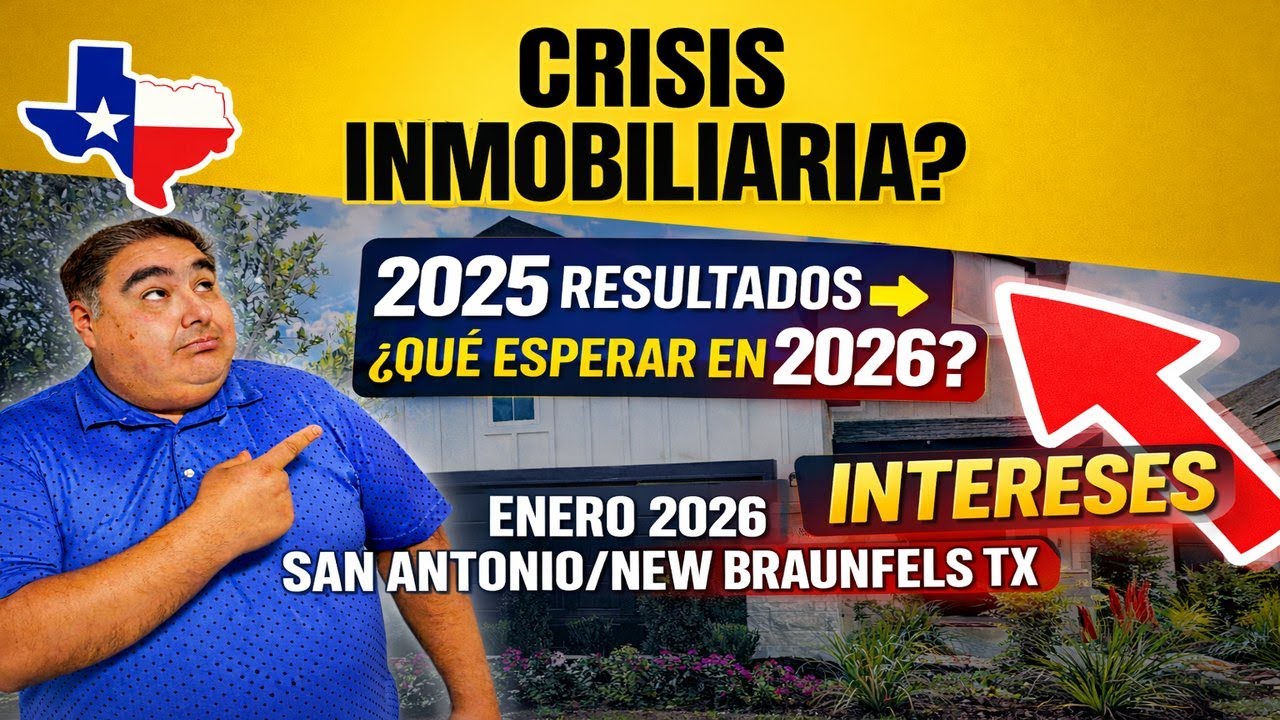 San Antonio Texas | La Verdad del Mercado Inmobiliario Enero 2026